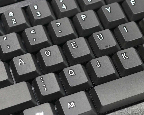 Teclado Usb Dvorak 0