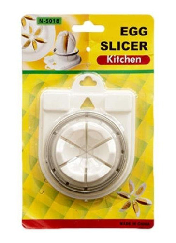 Cortador Huevo Cortahuevo En Rodajas De Plastico Cocina 0