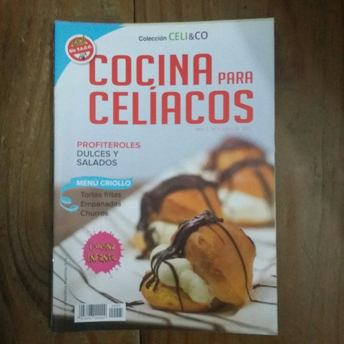Revista Cocina Para Celiacos Profiteroles Menu Criollo (62) 0