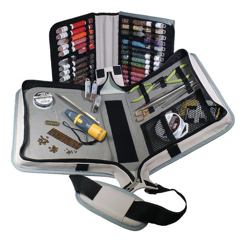 El Estuche De Tablero De Trabajo Beadsmith Voyager, Almacena 0