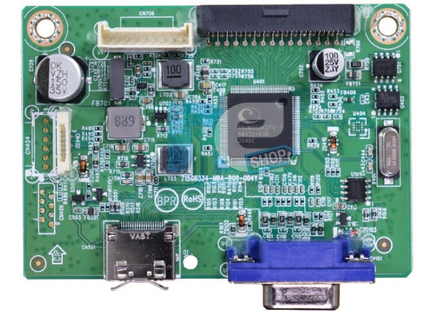 Placa Principal Monitor 27g2he5 715gb334-m04-004y - Novo 0
