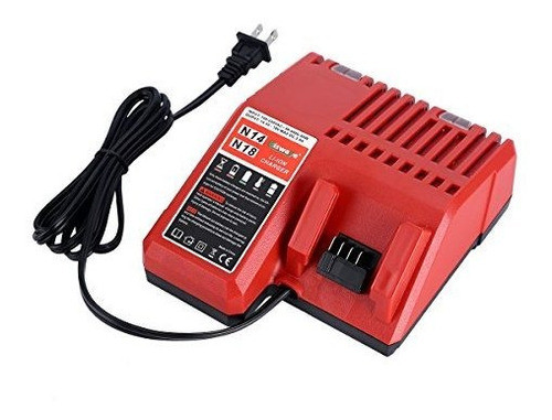 Cargador Para Taladro Milwaukee M18 14.4v-18v 0
