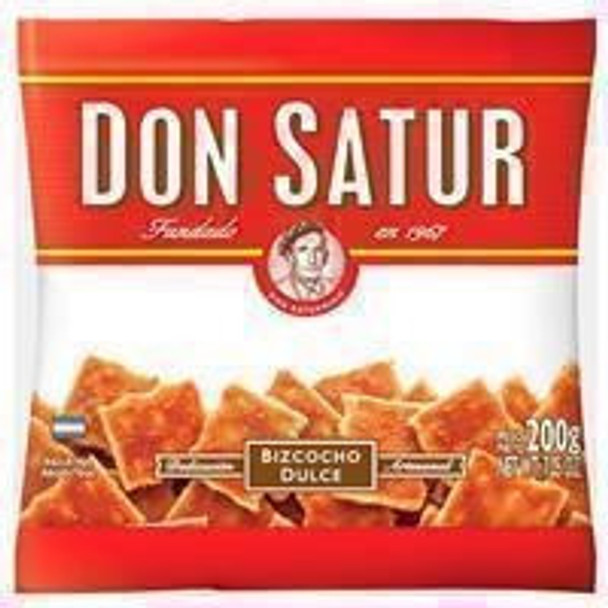 Pack X 6 Unid. Bizcochos  Azucarados 200 Gr Don Satur Galle 0