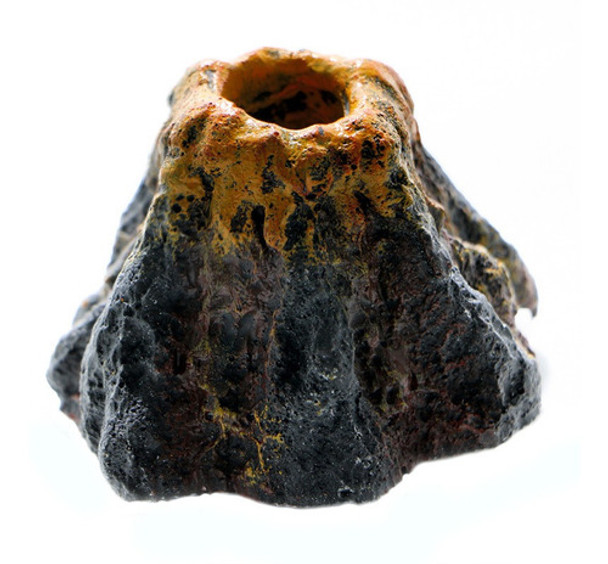 Aquário Forma Vulcão & Bolha De Ar Pedra Bomba De Oxigênio P 0