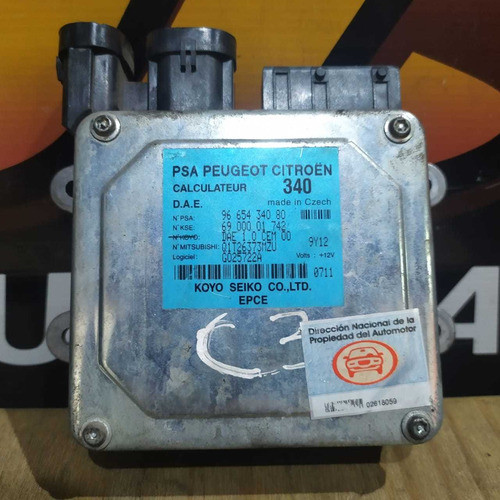 Ecu - Computadora Citroen C3 0