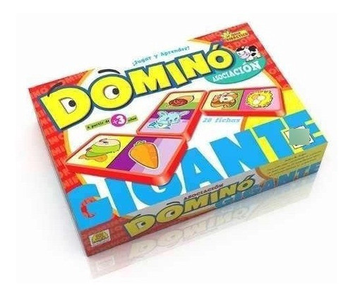 Juego De Mesa Domino Gigante Asociación Implas Im63 0