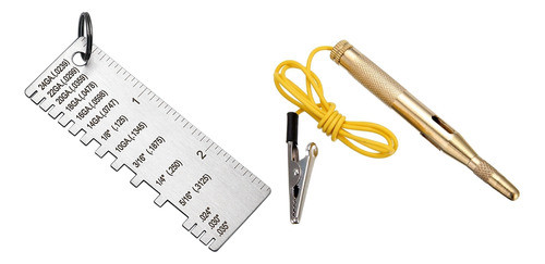 1 Conjunto De Testador De Luz De Carro, Teste Elétrico Autom 0