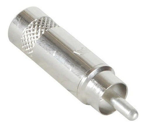 Ficha Rca Macho Cable Metalico Xpro Cxp-rm 0