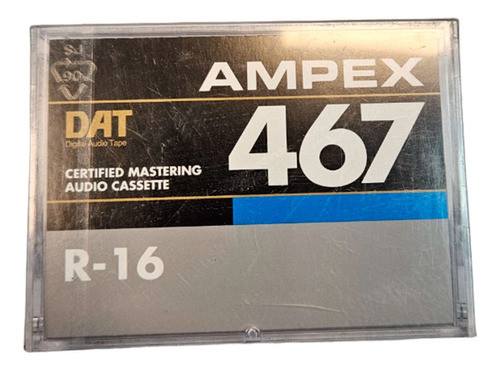 Cassete Ampex 467 Dat R16 De Mastering Cinta Dat R16 0