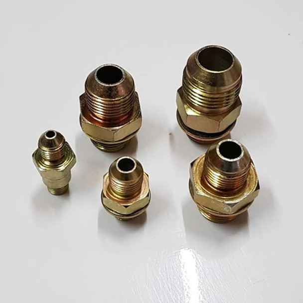 Acople Hidraulico Macho Roscado An8 Competicion 0 Acople Hidraulico Macho Roscado An8 Competicion 0