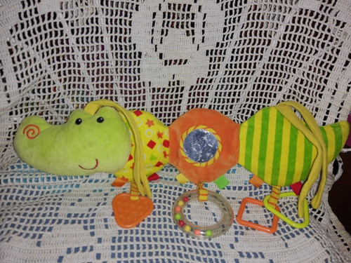 Sonajero Peluche Cocodrilo 0