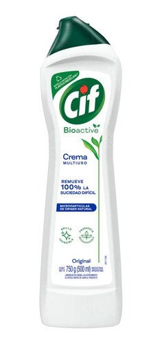 Cif Crema Multiuso Bioactive Original Botella X 750g 0