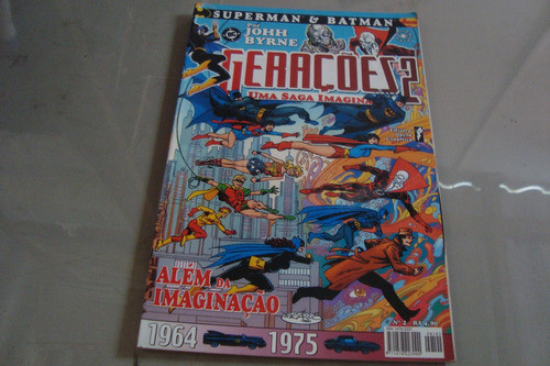 Gibi Superman E Batman Geraçoes 2 Opera Graphica / Alem Da 0