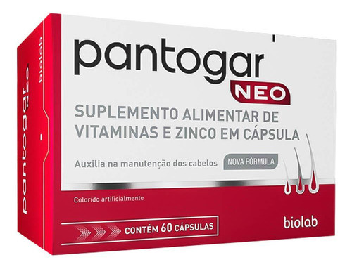 Pantogar Neo Com 60 Cápsulas 0