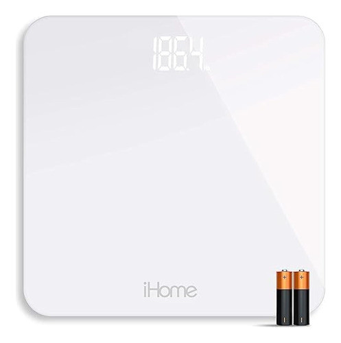 Ihome Ihome - Báscula Digital Para Baño, Báscula 0