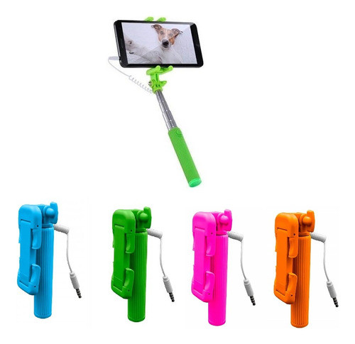 Bastão Pau De Selfie Retrátil Multilaser Conexão P2 Smar 0