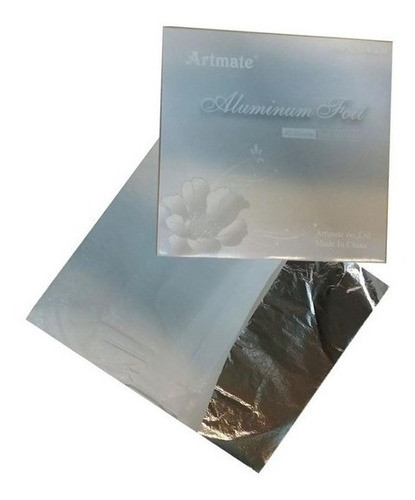 Laminas Dorado A La Hoja Plata Artmate 0