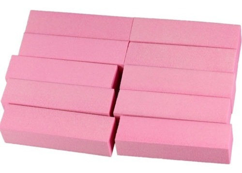 10pcs Tampón Pulir Bloque Pedicura Lijado Manicura Consejos 0