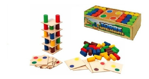 Jogo Educativo Torre Inteligente Pedagógico Divertido 0
