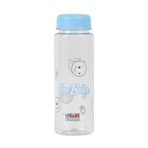 Garrafa De Plastico Coleção We Bare Bears Polar 500 Ml 0
