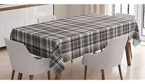 Taupe Mantel Por Lunarable Clasico Ingles Tartan Celulas 0