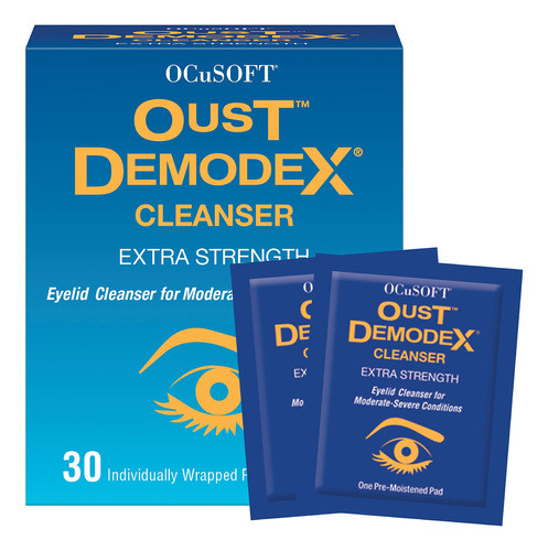 Oust Demodex - Almohadillas Limpiadoras Prehumedecidas 30 Un 0