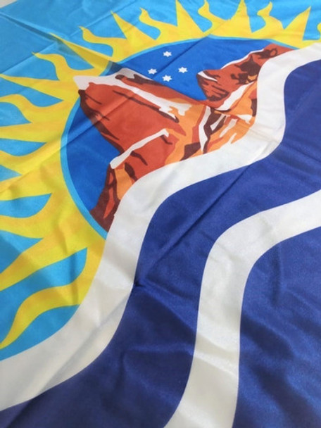 Bandera Santa Cruz 90 X 150 Cm Oficial - Reforzada Con Tiras 0