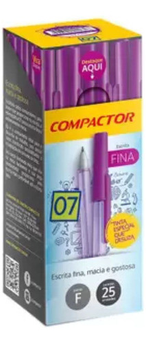 Esferografica 07 - Cx/25 Violeta 0