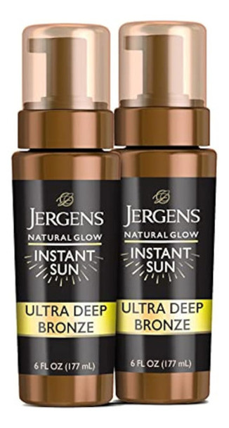 Jergens Autobronceador, Sol Instantáneo De Brillo 0