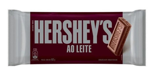 Hershey's Chocolate Con Leche X 92 Grms *golosinas Del Sur* 0