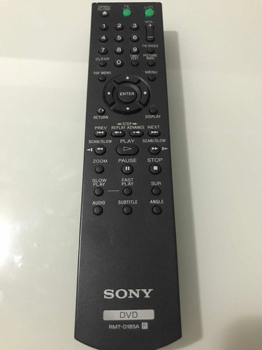 Controle Remoto Dvd Sony Rmt-d185a 0