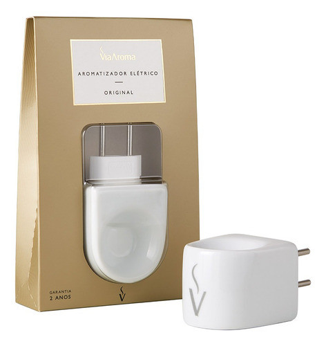 Difusor Elétrico Via Aroma - Original - Branco 0
