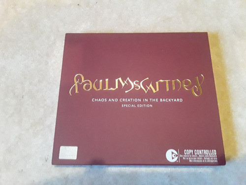 Paul Mccartney - Chaos And Creation In The Backyard Cd Kkt 0