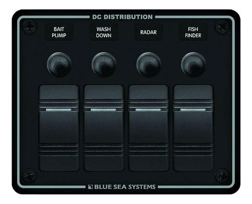 Blue Sea Systems 8372 Panel De Disyuntores Resistente Al Agu 0