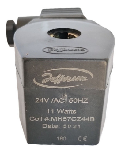 Bobina Solenoide Para Válvulas Jefferson Mh57cz44b 24vca 11w 0
