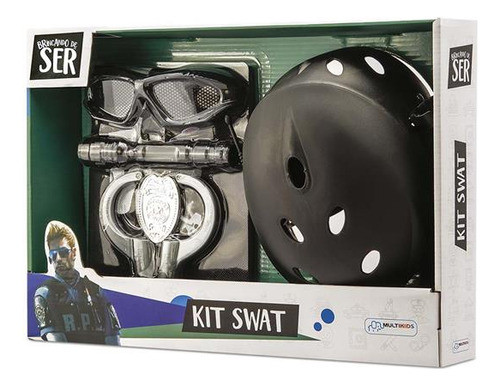 Brincando De Ser Kit Swat Multikids 0