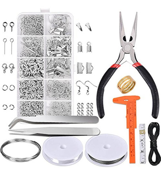 Kit De Suministros Para Hacer Joyas De Paxcoo: Herramienta D 0