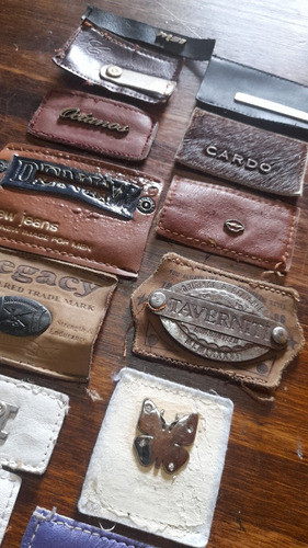 Etiquetas Cuero Vintage 0