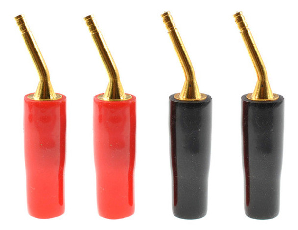 Oiyagai 4-pair 2 platano Plug Pin Tipo De Tornillo, Audio Ca 0