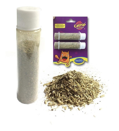 Catnip Para Gatos 2 Tubos De 5g - Chalesco (com Nf) 0