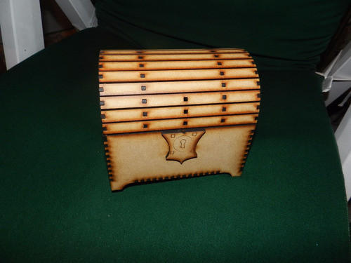 Cofre Baul Caja Mdf Fibrofacil Corte Laser 20 Unidades 0