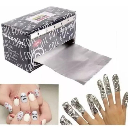 Papel De Aluminio Uñas 0