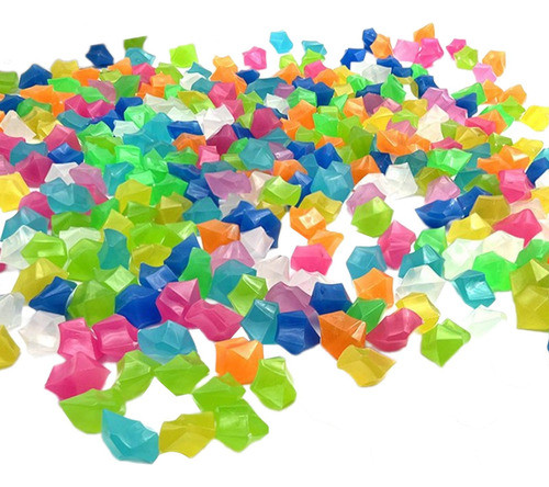 300 Pçs Brilham No Escuro Seixos Diy Artesanato Materiais 0