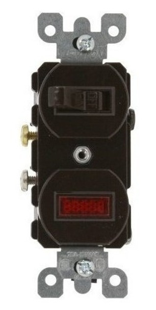 Leviton 5336 20 Amp, 120 Voltios, Interruptor De Combinacion 0