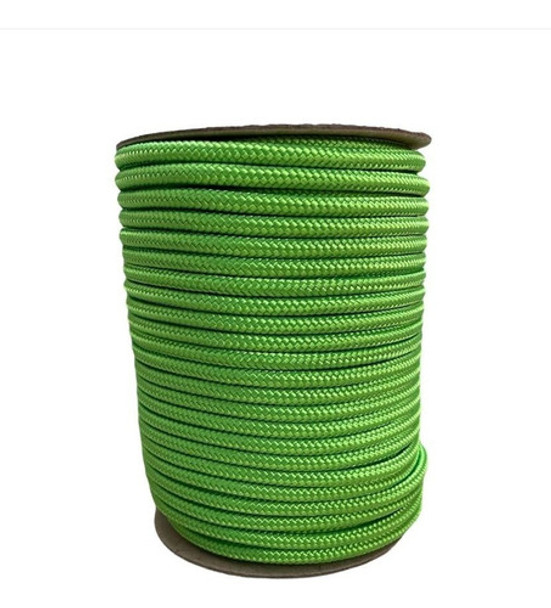 Soga Trenzada Cabo Dacron Poliester 6mm X 50 Metros Verde 0 Soga Trenzada Cabo Dacron Poliester 6mm X 50 Metros Verde 0