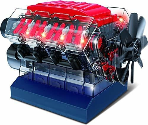 Playz V8 Modelo De Motor De Combustion Kit De Construccion D 0
