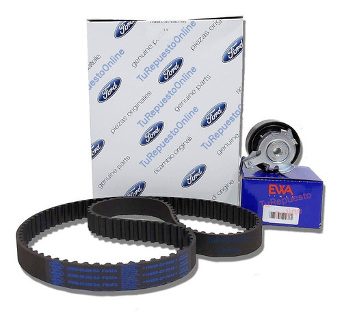 Kit Distribucion Correa Original + Tensor Imp Ford Focus Kinetic 0