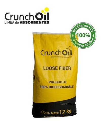 Bolsa Absorbente Ecologico Para Hidrocarb X12 Kg Rinde 84lts 0