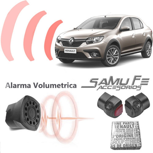 Alarma Volumetrica Renault Logan Instalada 0