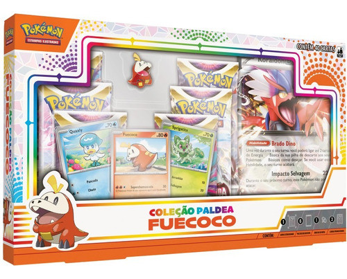 Box Pokemon Coleção Paldea Sprigatito 0
